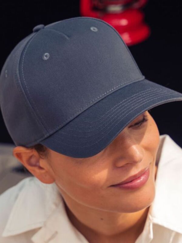 Kšiltovka – 5panel recyklovaný polyester Náhledový obrázek